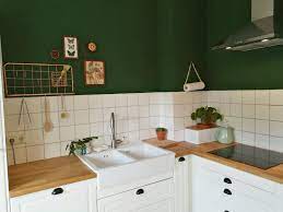 Meinekuche Kitchen Green Ikea Wandfarbe Kuche Wandfarbe Grun Kuchen Streichen