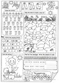 The spruce / lisa fasol the printable alphabet flashcards below are going to help your child learn their letters i. English Esl Alphabet Worksheets Most Downloaded 674 Results