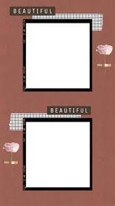 Ada bingkai scrapbook, bingkai foto custom, bingkai untuk lukisan dan kotak mahar, bingkai foto prewedding, foto presiden. Pin By Syabila Syabila On Template Instagram Frame Instagram Frame Template Instagram Photo Frame