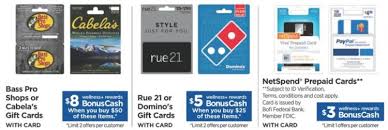 Rue21 is an american clothing retailer headquartered just outside of pittsburgh, pennsylvania in warrendale. Expired Rite Aid Earn 16 20 Bonuscash On Select Gift Cards Cabela S Bass Pro Shops Domino S Rue 21 Gc Galore