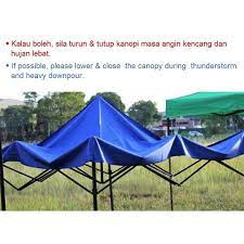 Daftar harga kanopi baja ringan dan kanopi rumah minimalis besi galvanis (anti karat) per meter terbaru mei 2021. 10 X 10 Roof 80cm Express Market Canopy Tent Portable 10 Ft Kanopi Khemah Pasar Malam 10 Kaki Kanvas Oxford Polyester Shopee Malaysia