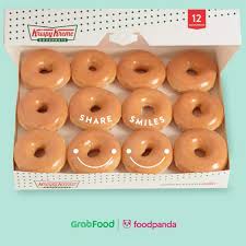 Order Your Favorite Krispy Kreme Doughnuts Via Food Panda And Grabfood In 2020 Krispy Kreme Krispy Kreme Doughnut Food