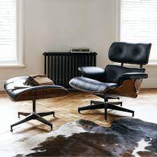 Another eames design, this chair came in unarmed and armed format as well as a rocking chair. Eameston Lounge Chair With Ottoman Mid Century Modern 30 70 Off