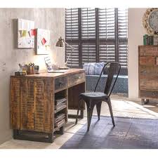 Der schreibtisch vintage ist der ideale schreibtisch für ihr industrielles interieur! Schreibtisch Vintage Holz Multy 120x55 Cm