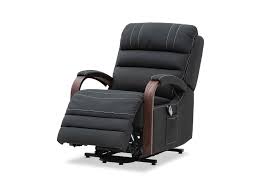 STEEL ELDRIDGE Fabric Electric Lift Chair | Amart Furniture