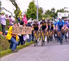 A cycling fan who caused a huge pileup on the opening day of the tour de france on saturday has handed herself in to police in brittany. Ksdrzsszzdlhrm