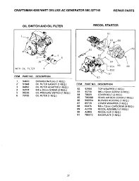 On that piston is 5 or 6 rings. Craftsman 580327140 User Manual Generator Manuals And Guides L0201127