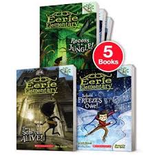 Eerie elementary is one scary school! Eerie Elementary Set Of 5 Branches Books By Jack Chabert