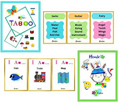 The objective of the game is for a player to have their partners guess the word on the player's card without using the word itself or five additional words listed on the card. Buy Dimptra Taboo Headzup Game Cards Online At Low Prices In India Amazon In