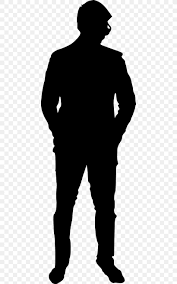 Pin amazing png images that you like. Silhouette Person Male Png 440x1312px Silhouette Black And White Character Female Headgear Download Free