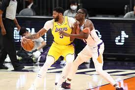 The injury happened early in the second. Lakers Vs Suns Final Score Anthony Davis Shoots Lights Out In Win Silver Screen And Roll
