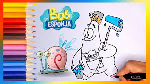 Como Desenhar e Colorir o Patrick Estrela de Pintor