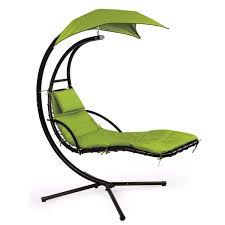 Outdoor chaise lounge chairs with arms: Ezone Outdoor Hanging Hammock Chair Lounge Swing Curved Chaise Lounge Chair Swing For Backyard Patio And More Green Buy Online In Antigua And Barbuda At Antigua Desertcart Com Productid 171933221