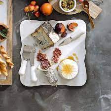 Hostess gift, housewarming gift, wedding. White Marble Countertop Tray Marble Cheese Marble Cheese Board Cheese Board