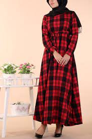 Tesettur Kusakli Kareli Elbise 1070 Kirmizi Price Tl84 90 Buy Now At Http Www Hakanaydogantest Com Bebe Yaka Kusakli Kare Elb Elbise Kasmir Kirmizi