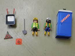 Playmobil pirat mit einem holzbein enthält alle abgebildeten;. Playmobil Mobile Toilette Mit Bautruppe Kaufen Auf Ricardo