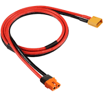 Amazon.com: GELRHONR XT60i Extension Cable 1M, XT60 Male to ...