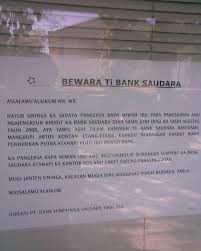Contoh surat resmi bahasa sunda tentang gotong royong they are so many great picture list that may become your creativity and informational reason for contoh surat resmi tentang osis dalam bahasa sunda design ideas for your own collections. Jalan Jalan Di Cihapit Bewara Ti Bank Saudara Shakila And Syauki