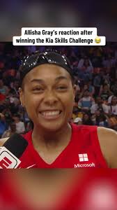 “It’s a possibility!” 😭 #WNBA #AllStar #AtlantaDream #basketball