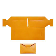 Yon Leather Wallet Origami Portefeuille Money Via Koloroj Click On The Image To See More Handmade Leather Wallet Leather Goodies Leather Diy