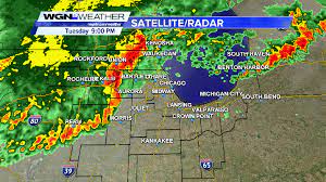 Sunny, with a high near 90. Thunderstorms With Heavy Rain Now Overspread This Chicago Area Will Bring Some Local Flooding Flood Advisory Issued Until 12 15 Am Wgn Tv