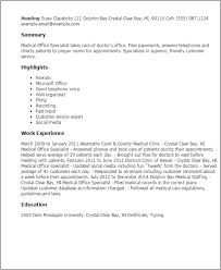 Doctor letterhead template free download. Medical Office Specialist Resume Templates Myperfectresume