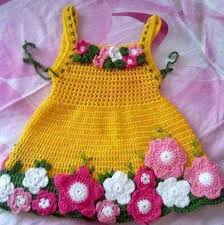 Tig Isi Orgu Kiz Elbise Modelleri Krose Guzel Tig Baby Knitting Patterns