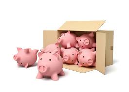 Ships free orders over $39. 3d Rendering Of Pink Ceramic Piggy Banks In Carton Box Stock Illustration Illustration Of Copyspace Money 166411959