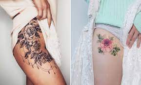 Tattoos are part of many cultures. 23 Best Rose Thigh Tattoo Ideas For Women Stayglam
