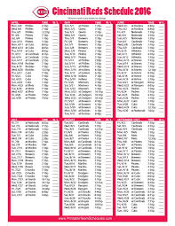 720 x 916 jpeg 173 кб. Cincinnati Reds Baseball Printable Schedule News Sport Tips And Review