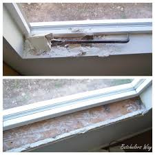 Solid pine wm 1099 window stool is an interior moulding that serves as a sash or window frame sill cap. How To Install A Window Sill And Trim Sawdust Girl