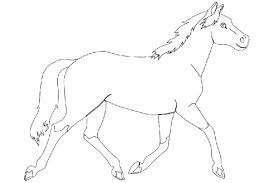 Coloriage cheval imprimer sur hugolescargot. Coloriage Cheval Au Galop En Ligne Dessin Gratuit A Imprimer