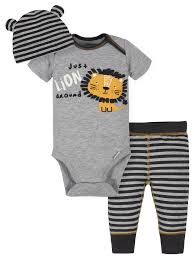 Gerber Baby Boys Take Me Home Set 3 Piece Lion Child S Play
