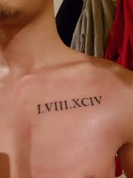 Tattoo Romische Zahlen Ink Inked Men Mann Boy Jqka Ink Tattoo Tattoos Tattoo Quotes