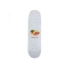 Последние твиты от chicken.skateboard (@chickenskatebo1). Fw18 Supreme Chicken Dinner Skateboard Deck White