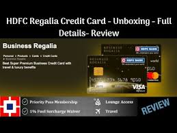 Hdfc credit card membership fee. Hdfc Business Regalia Credit Card Hdfc Regalia Credit Card Unboxing Features Review Youtube