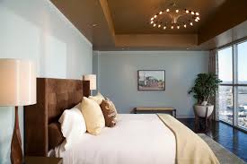 Bedroom lighting ideas with curtain lighting. Dramatic Lighting For Low Ceilings