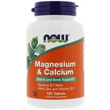 Now Foods Magnesium Calcium 100 Tablets Now Foods Magnesium Vitamins For Kids
