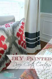 Get it as soon as sat, jun 26. Diy Drop Cloth Curtains The Turquoise Home