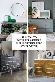 There is a 1/2″ reveal around the outer edge of the o'verlays panel to the edge of the drawer face. 57 Ways To Incorporate Ikea Malm Dresser Into Your Decor Digsdigs