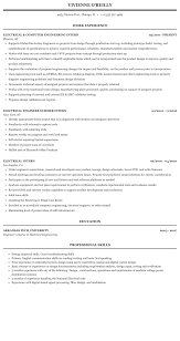 Check spelling or type a new query. Electrical Intern Resume Sample Mintresume
