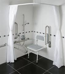 Pro Doc M Disabled Shower Pack Bathroom Inspiration Shower Rail Shower Seat