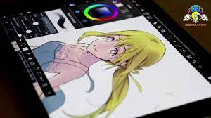 There are so many software and apps for drawing illustrations and manga digitally, and it's easier than ever to get although the same software or app may be available on multiple systems, the features may vary. Drawing Manga On Ipad Introducing Digital Art Skill Youtube