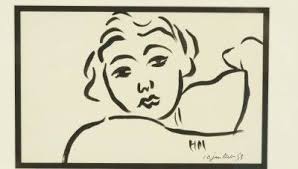 Evokesart A Drawing Of Henri Matisse 1953 Matisse Drawing Henri Matisse Art