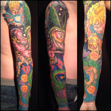 Thin bands on his wrist. Dragon Ball Tattoo Sleeve Novocom Top