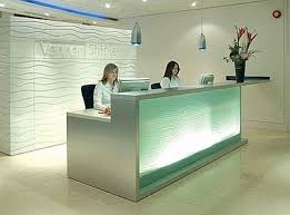 Corporate Interior Design Ideas To Refurbish Your Workplace Corporate Interior Design Reception Desk Design Clinic Interior Design