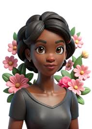 Majestic Bird With Flowers PNG Transparent Images Free Download