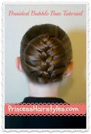 Welcome to princess hair shop premium quality hair extensions & beauty bar. Braided Bubble Bun Dance Hairstyle Tutorial Princess Hairstyles Braids Hair Beauty At Repinned Net