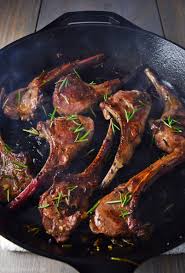 Lamb Lollipops With Garlic Rosemary Recipe Recipe Lamb Recipes Lamb Chop Recipes Lamb Lollipops