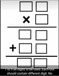 These types of questions are commonly presented to programmers, analysts and coders, but any candidate should be … 1 To 9 All Digits To Be Used Puzzle Puzzle Fry